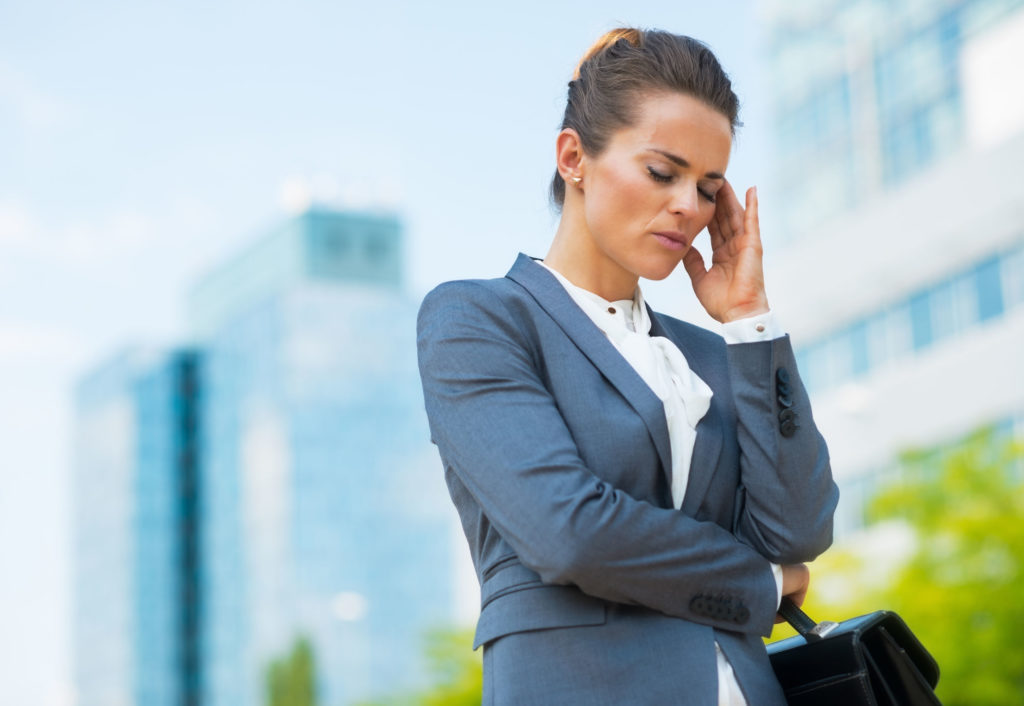 woman on phone